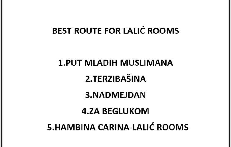 Lalic Rooms SJJ Exterior foto